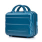 HouseOfZazla dark blue ABS hard case luggage set with spinner wheels