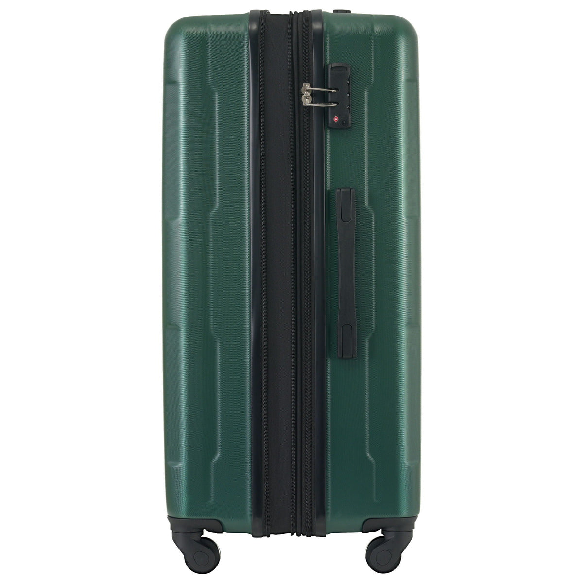 HouseOfZazla expandable 2-piece luggage set with TSA lock and spinner wheels in multiple colors