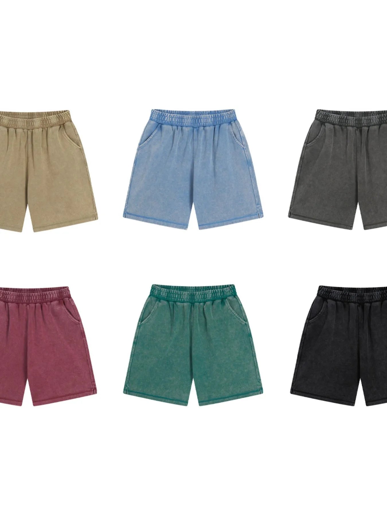 Men's Elastic Waist Shorts - Farnelli