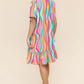 Haptics Tiered Woven Ruffle Hem Dress - Farnelli