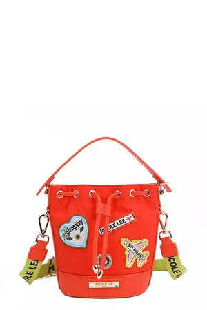 Nicole Lee USA Color Patch Bucket Bag - Farnelli