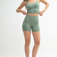 MONO B Venice Cloud Light Crisscross Sports Bra - Farnelli