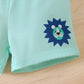Children's Lion Short Sleeve Top and Shorts Set - Farnelli