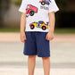 Children's Racing Car T-Shirt and Shorts Set - Farnelli