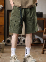 Men's Plus Size Casual Cargo Shorts - Farnelli