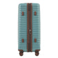 HouseOfZazla 4-piece hard shell luggage set with spinner wheels in multiple colors