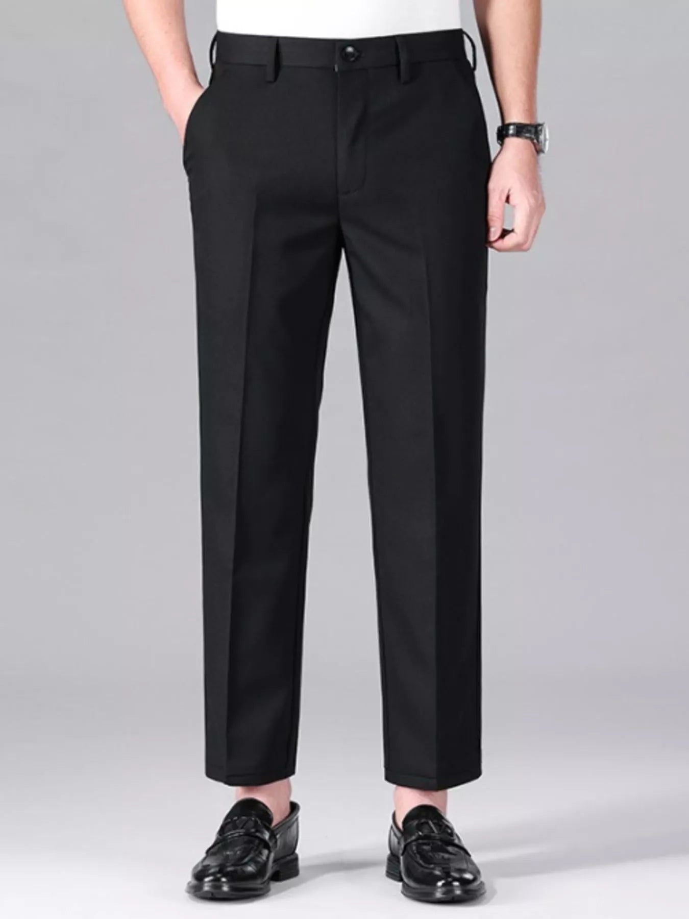 Men's Slim Fit Business Casual Pants - Farnelli
