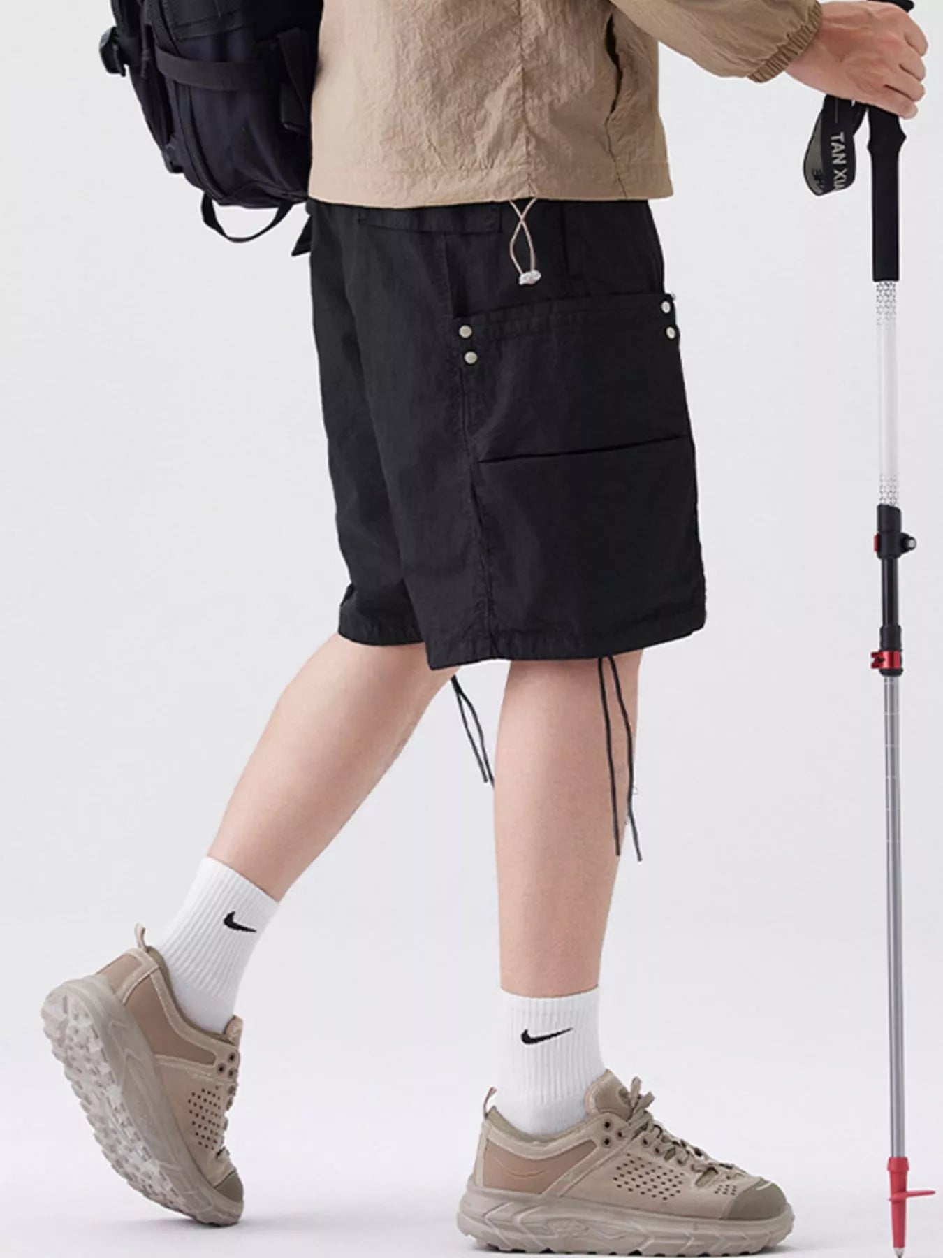 Men's Full Size Casual Cargo Shorts Plus Size - Farnelli