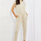 Culture Code Comfy Days Full Size Boat Neck Jumpsuit - Farnelli