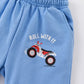 Children's Cartoon ATV Print Tee and Shorts Set - Farnelli