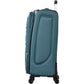 HouseOfZazla expandable softside luggage 3-piece set with spinner wheels in multiple colors
