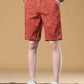 Men's Printed Wide-Leg Shorts - Farnelli