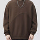 Men's Plus Size Round Neck Long Sleeve Sweatshirt - Farnelli
