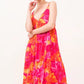 And The Why Floral Tiered Maxi Cami Dress with Pockets - Farnelli