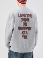 Men's Plus Size Crew Neck Dropped Shoulder Sweatshirt - Farnelli