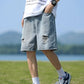 Men's Full Size Casual Loose Fit Ripped Denim Shorts Plus Size - Farnelli