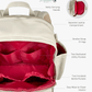The Daphne Diaper Bag - Sandstone