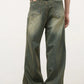 Men's Wide Leg Jeans with Pockets - Farnelli