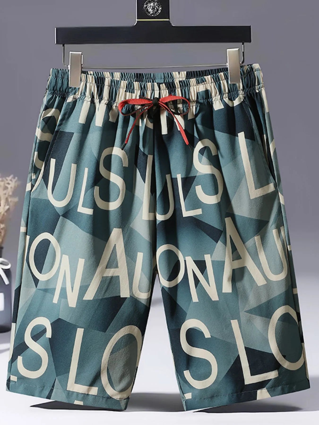 Men's Drawstring Shorts with Pockets - Farnelli