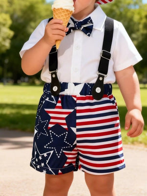 Children's Patriotic Celebration Outfit Set - Farnelli
