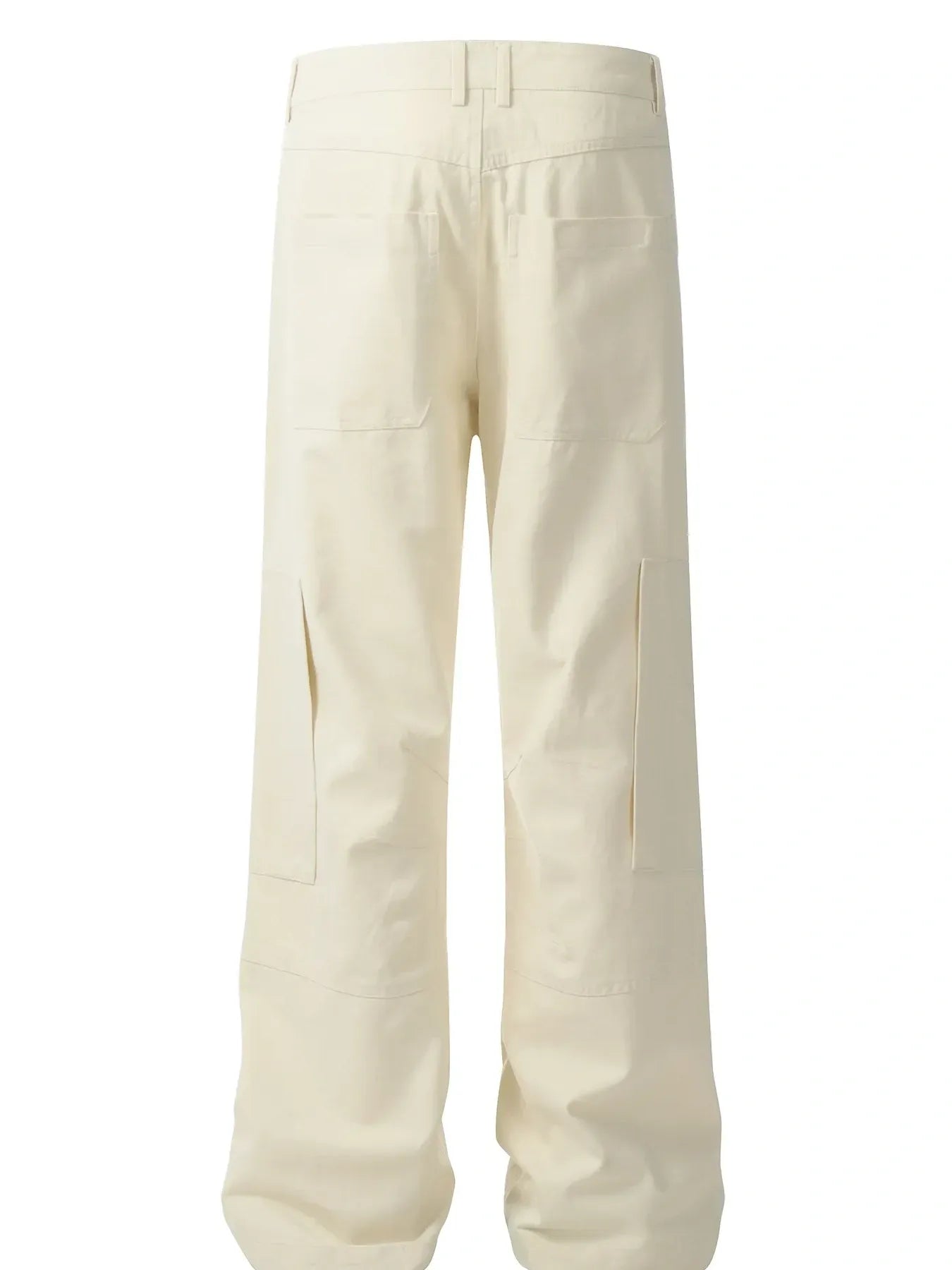 Men's Cargo Straight Pants with Multi Pockets - Farnelli
