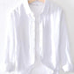 Men's Full Size Button Up Long Sleeve Shirt Plus Size - Farnelli