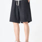 Men's Plus Size Drawstring Loose Fit Shorts - Farnelli