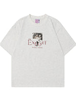 Men's Graphic Short Sleeve Oversized T-Shirt - Farnelli