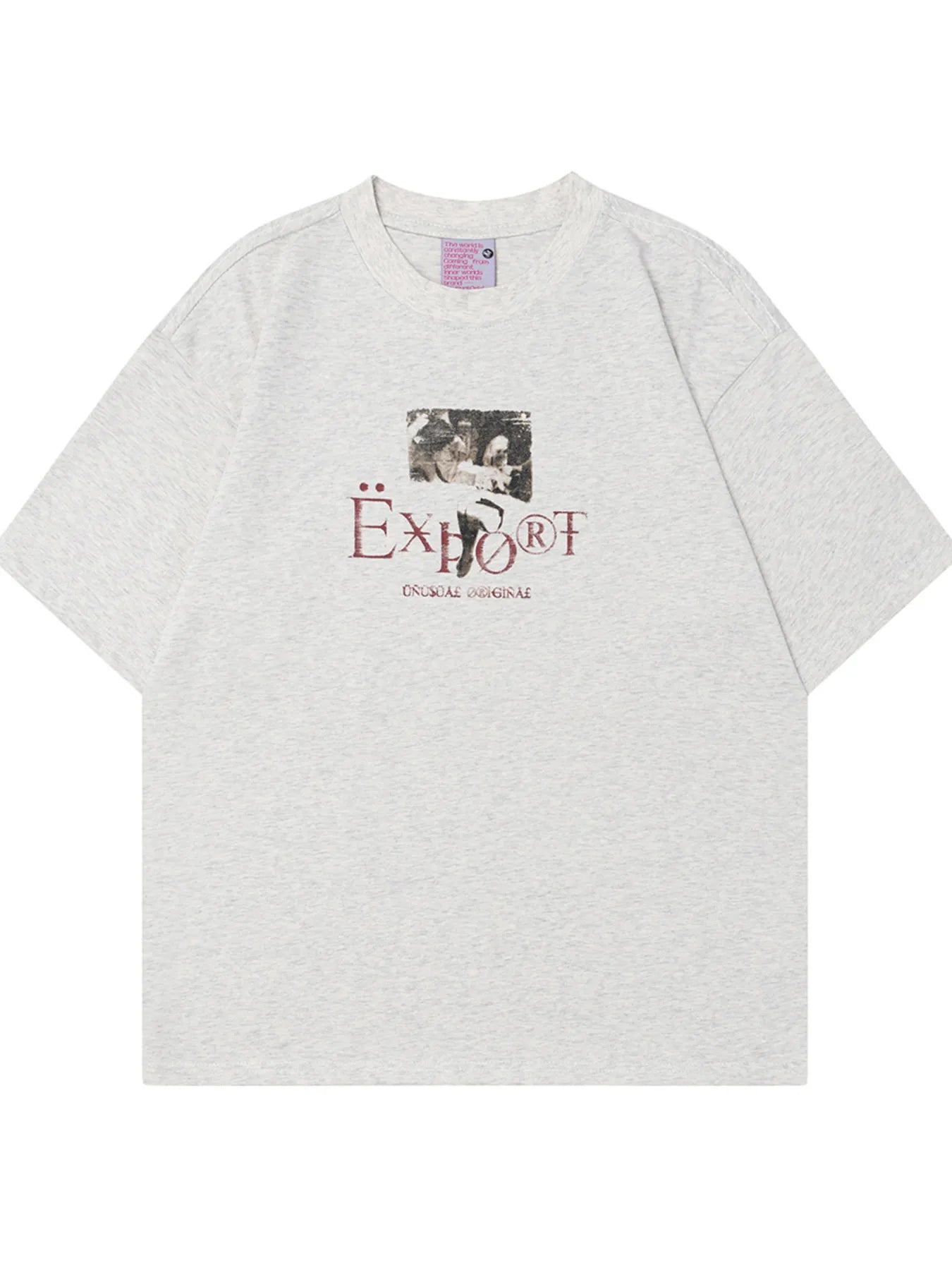 Men's Graphic Short Sleeve Oversized T-Shirt - Farnelli