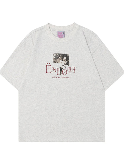 Men's Graphic Short Sleeve Oversized T-Shirt - Farnelli