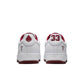 Nike men's Kobe Air Force 1 Low sneakers in white and team red, casual footwear with classic low-top design.