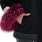 Saga®Furs Silver Fox Cashmere Blend Coat