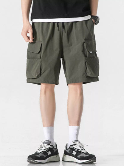 Men's Plus Size Loose Fit Cargo Shorts - Farnelli