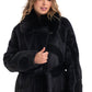 Maru Wool Blend Intarsia Winter Coat