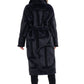 Maru Wool Blend Intarsia Winter Coat
