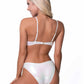 METALLIC SCOOP TOP BIKINI SET