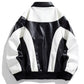 Men's Two-Tone Retro Style Faux Leather Jacket - Farnelli