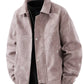 Men's Plus Size Casual Snap-Down Jacket - Farnelli