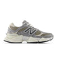New Balance Men's 9060 Lifestyle Shoes in grey and brown, showcasing stylish men's footwear with a modern design.