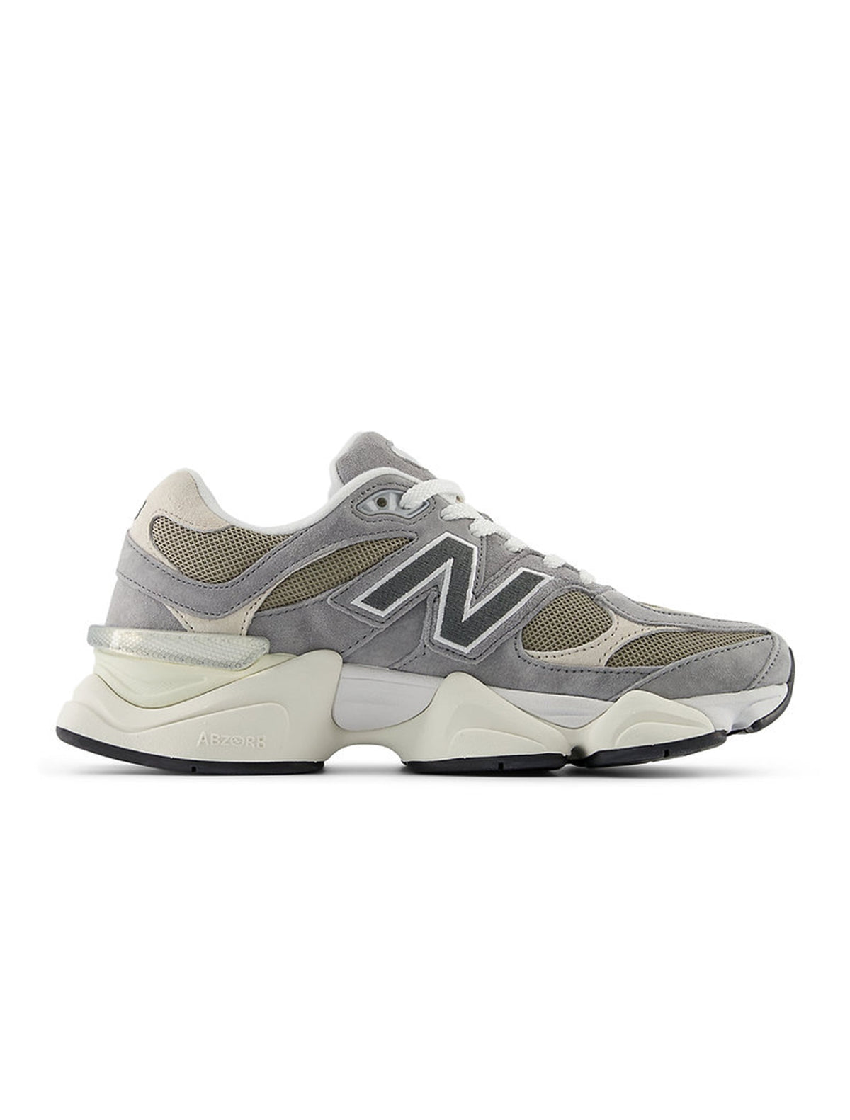 New Balance Men's 9060 Lifestyle Shoes in grey and brown, showcasing stylish men's footwear with a modern design.