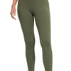 Zenana Microfiber Waistband Leggings - Dk Olive