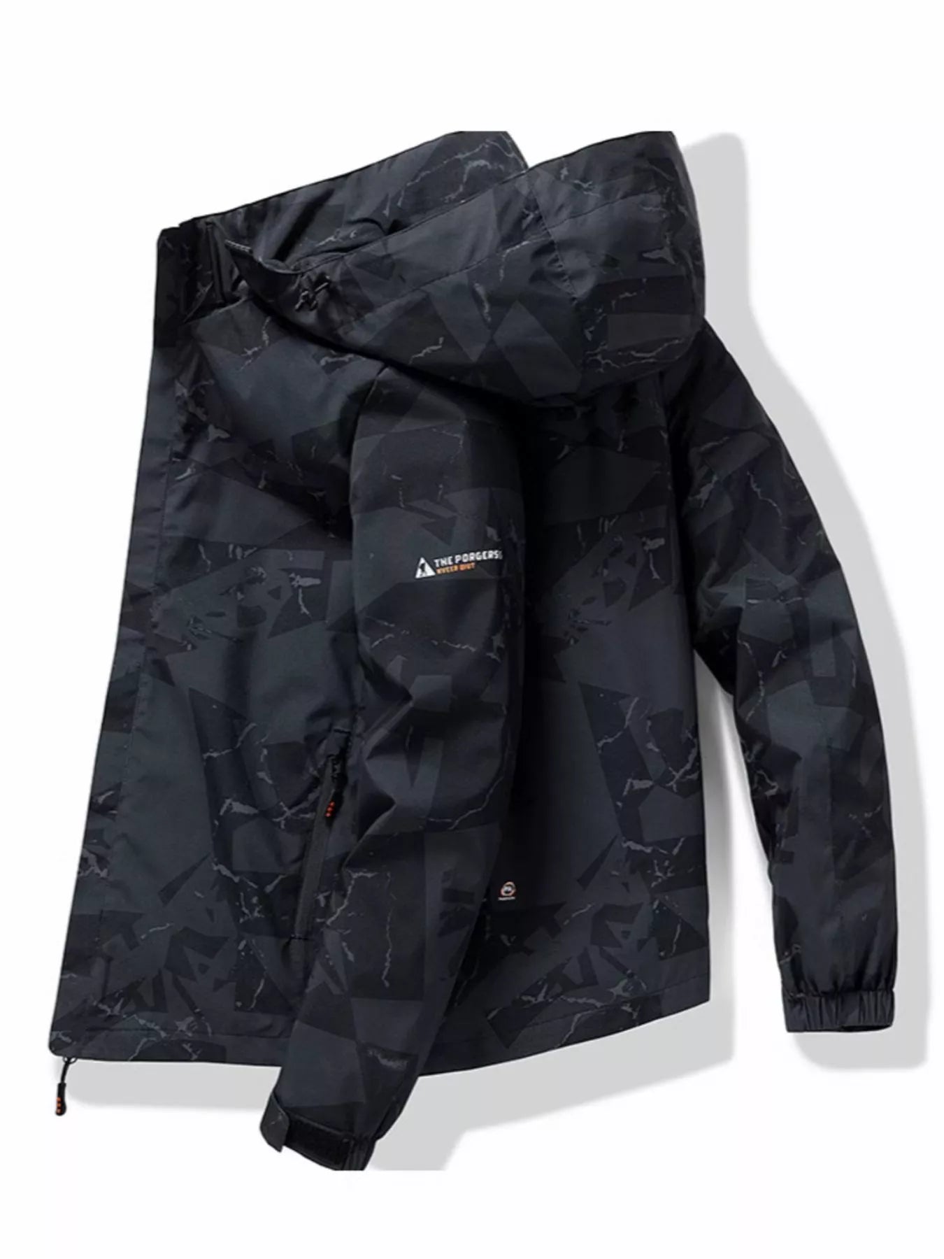 Men's Plus Size Camouflage Waterproof Outdoor Jacket - Farnelli