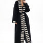 Genuine French Orylag Fur Italian Cashmere Wool Coat