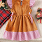 Children's Christmas Lace Detail Dress - Farnelli