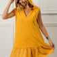 BiBi Ruffled French Terry Hooded Dress - Farnelli