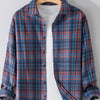 Men's Plus Size Button Up Long Sleeve Shirt - Black