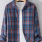 Men's Plus Size Button Up Long Sleeve Shirt - Farnelli