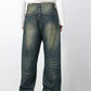 Men's Wide Leg Jeans - Farnelli