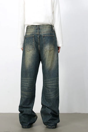 Men's Wide Leg Jeans - Farnelli