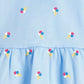 Children's Button Detail Short Sleeve Dress - Farnelli